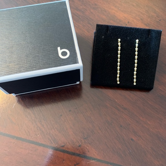 Bloomingdale’s Diamond Drop Earrings - NWT - Picture 3 of 4